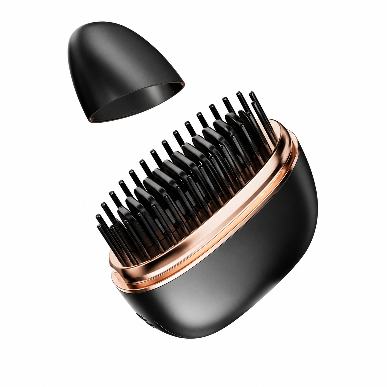 GlossGo Mini Styler — Matte Black angle